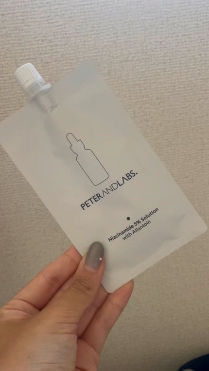 ナイアシンアミド5%ソリューションウィズアラント美容液/PETERANDLABS/美容液の人気ショート動画