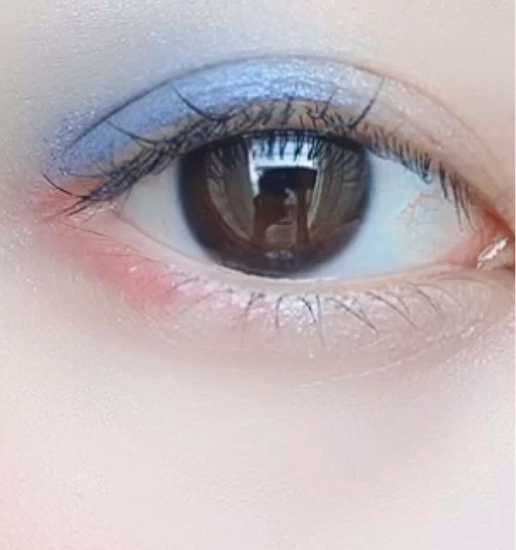 UR GLAM　POWDER EYESHADOW/U R GLAM/単色アイシャドウを使ったクチコミ（3枚目）