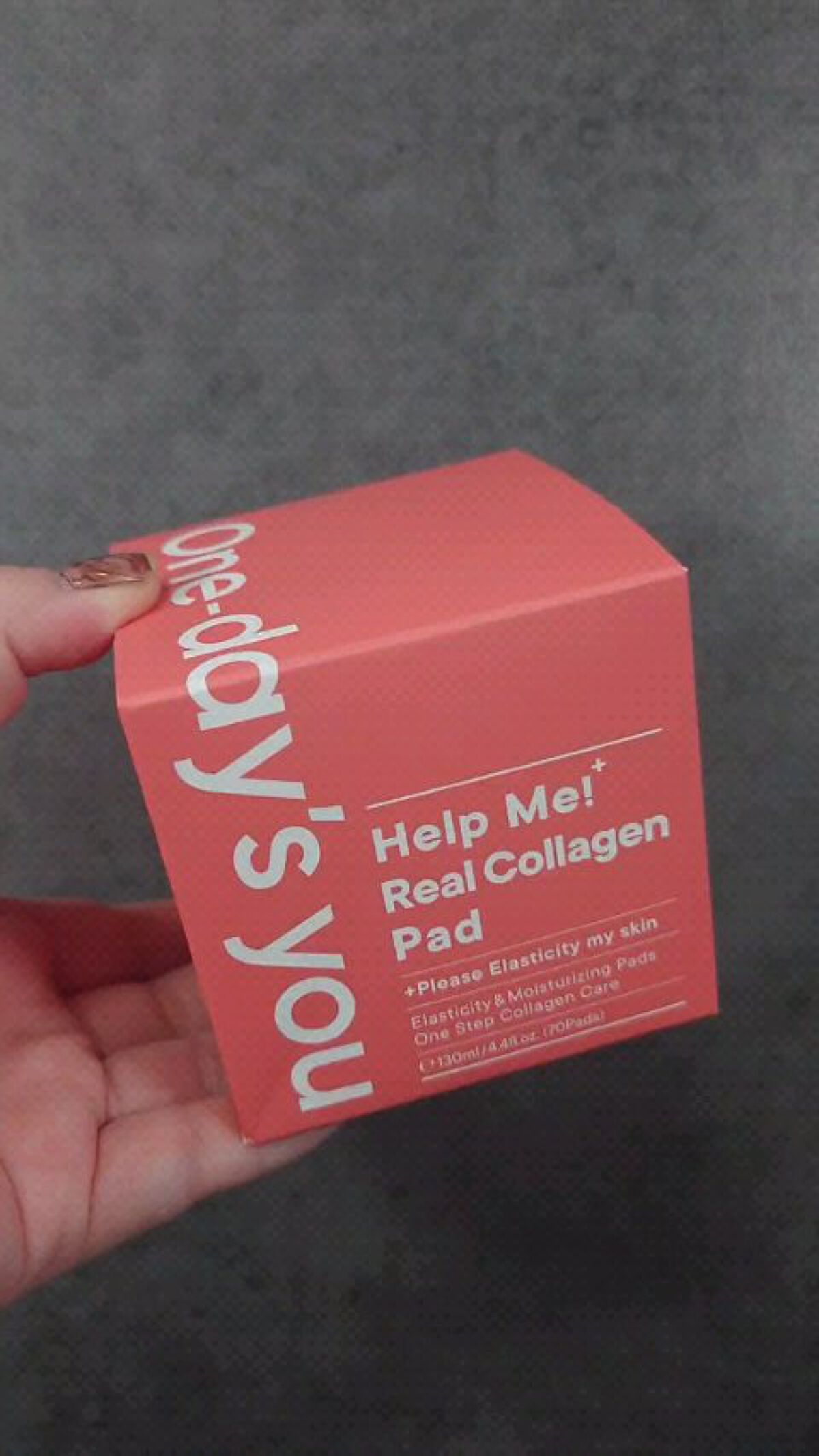 ヘルプミー! リアルコラーゲンパッド/One-day's you/トナーパッドの動画クチコミ5つ目