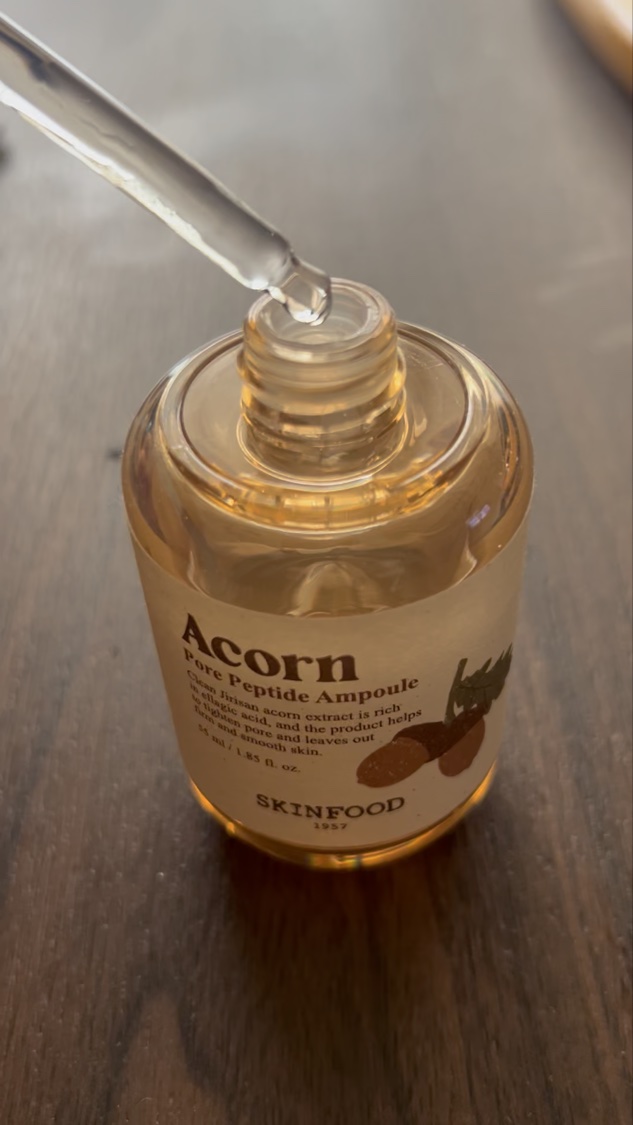 SKINFOOD どんぐり ポア ペプチド セラムのクチコミ「

Acorn Pore Peptide Ampoule

どんぐりポアペプチドセラム 化粧水.....」（2枚目）