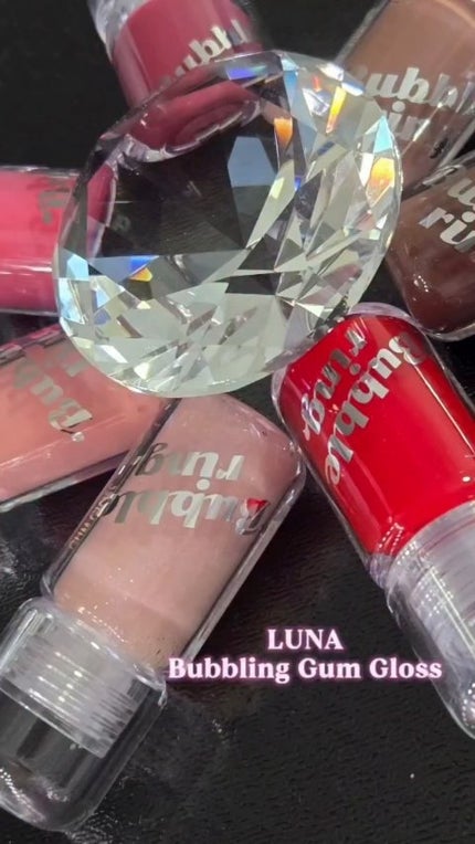 ロングラスティング バブルリングガムグロス/LUNA/リップグロスの人気ショート動画