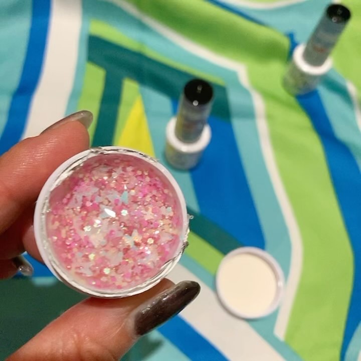 パルP カラーホロジェル/parkikoi/ジェルネイルを使ったクチコミ（3枚目）