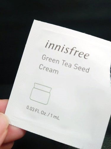 グリーンティーシード　モイスト　クリーム/innisfree/フェイスクリームを使ったクチコミ（1枚目）