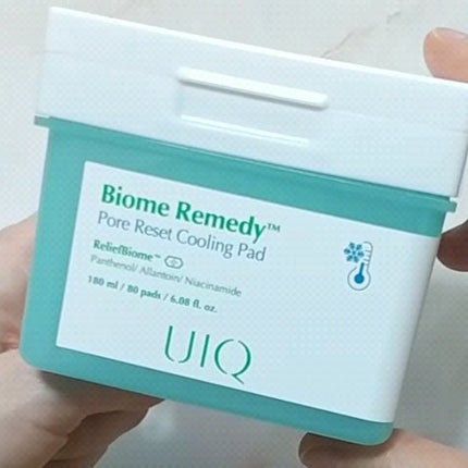 バイオームレメディポアリセットクーリングパッド/UIQ/トナーパッドの人気ショート動画
