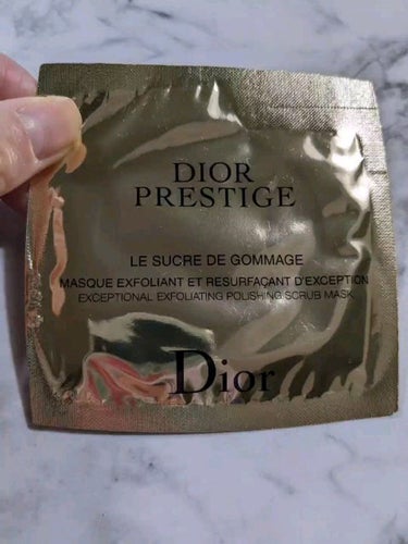 プレステージ ル ゴマージュ/Dior/スクラブ・ゴマージュを使ったクチコミ（1枚目）