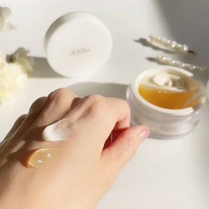 ホワイトトリュフダブルセラムアンドクリーム/ダルバ/フェイスクリームを使ったクチコミ(3枚目)