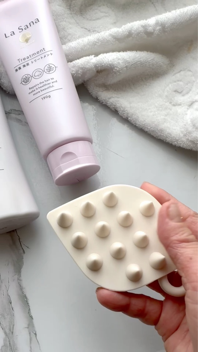 ラサーナ 海藻 海泥 シャンプー／トリートメント/ラサーナ/市販シャンプーの動画クチコミ3つ目