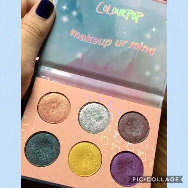 Makeup Ur Mind /ColourPop/アイシャドウパレットの動画クチコミ2つ目