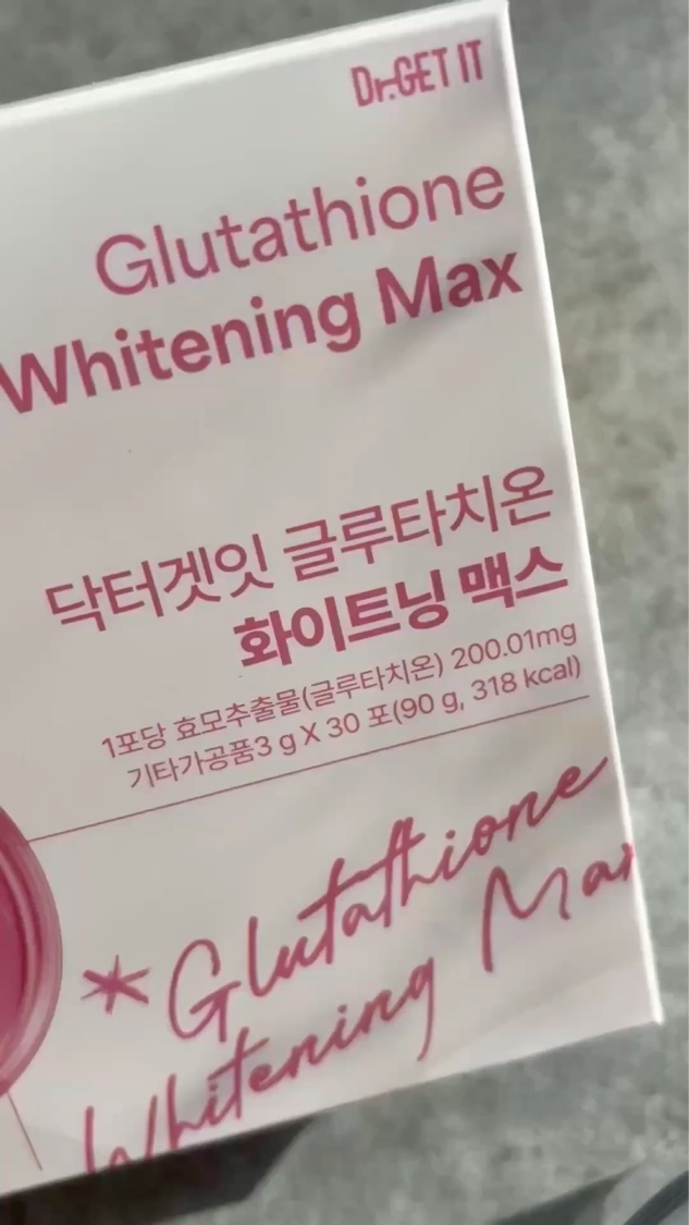 DR.GET ITさまより
@drgetit_japan

ーーーーーーーーーーーーーー
グルタチオンホワイトニングマックス
ーーーーーーーーーーーーーー
ご提供いただきました✨

グルタチオン200mgを中心に、ヒアルロン酸、コラーゲン、