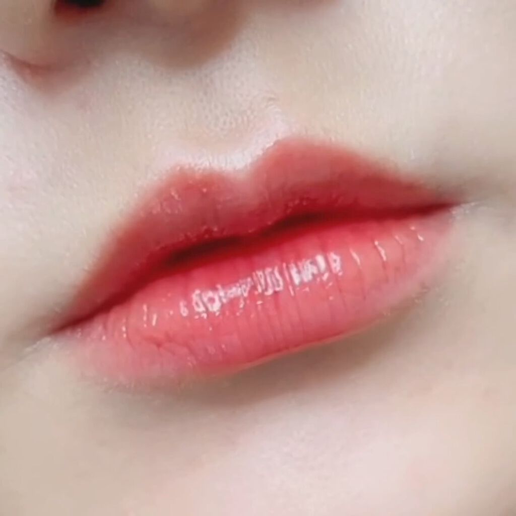 ホリカホリカ ハートクラッシュグローティントエアー/HOLIKA HOLIKA/リップティントを使ったクチコミ（1枚目）