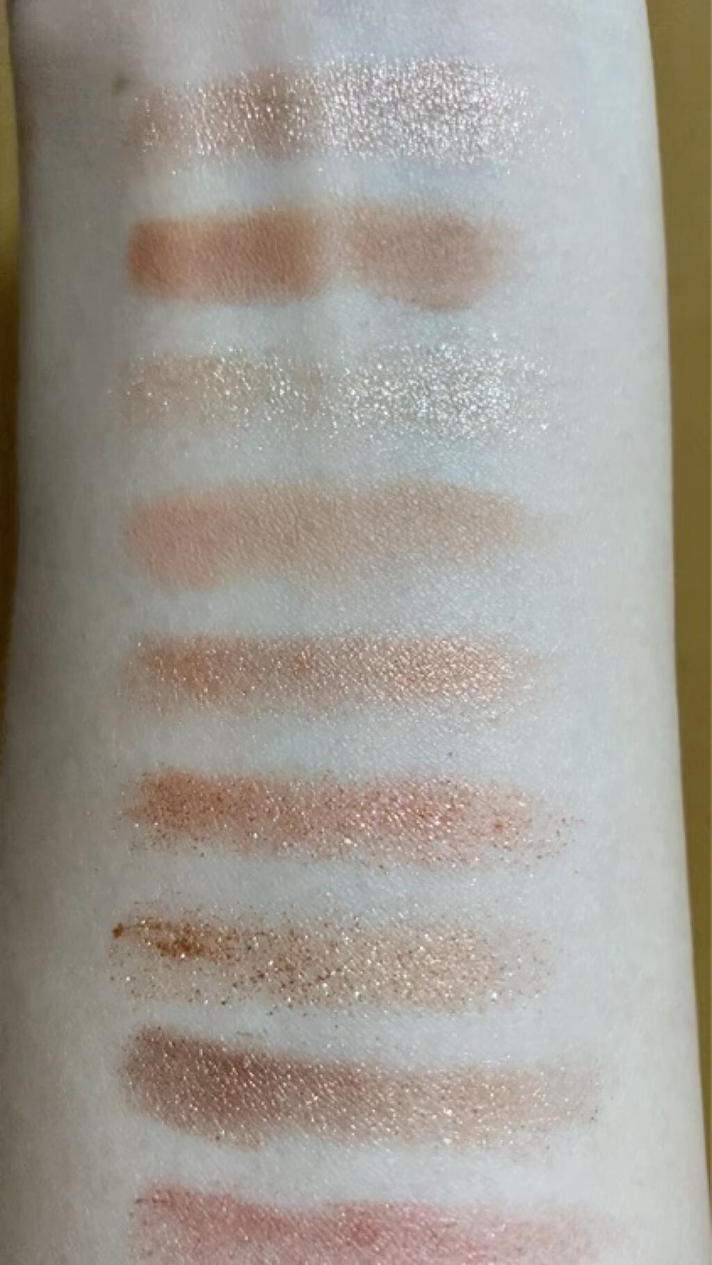 サマーソルスティス アイシャドーパレット/NARS/アイシャドウパレットを使ったクチコミ（2枚目）