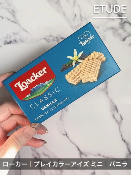 ローカー プレイカラーアイズミニ/ETUDE/アイシャドウパレットの人気ショート動画