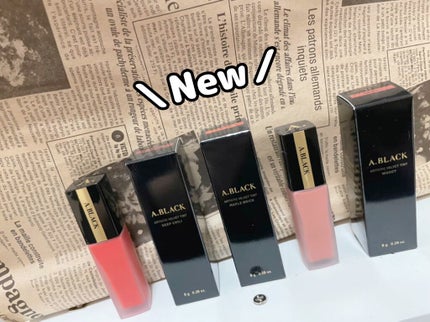 アーティスティックベルベットティント/A.BLACK/リップティントを使ったクチコミ(1枚目)