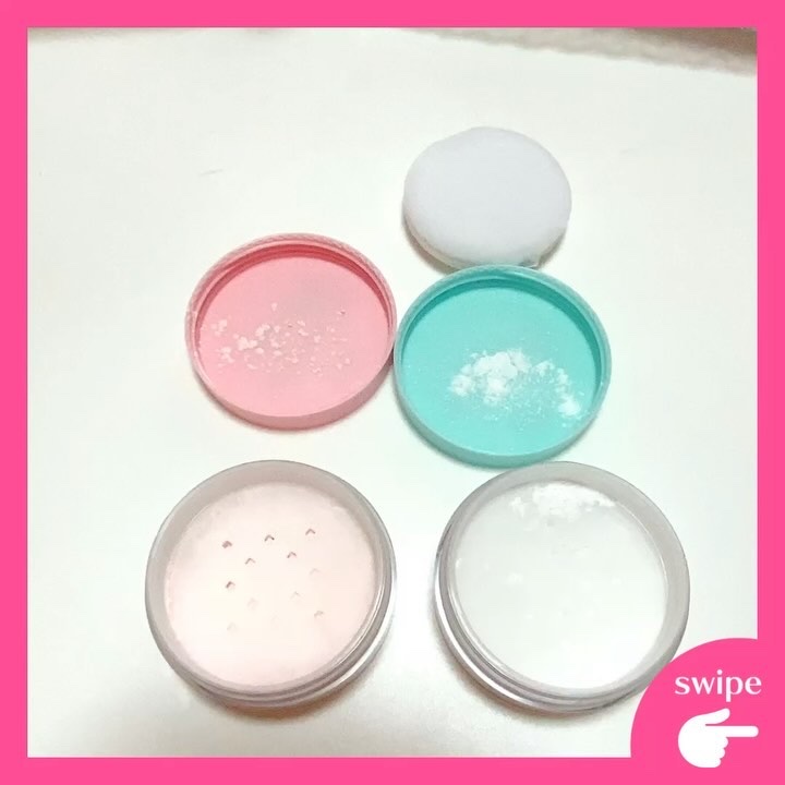 ノーセバムミントブラーパウダー /Vertty/ルースパウダーを使ったクチコミ（3枚目）