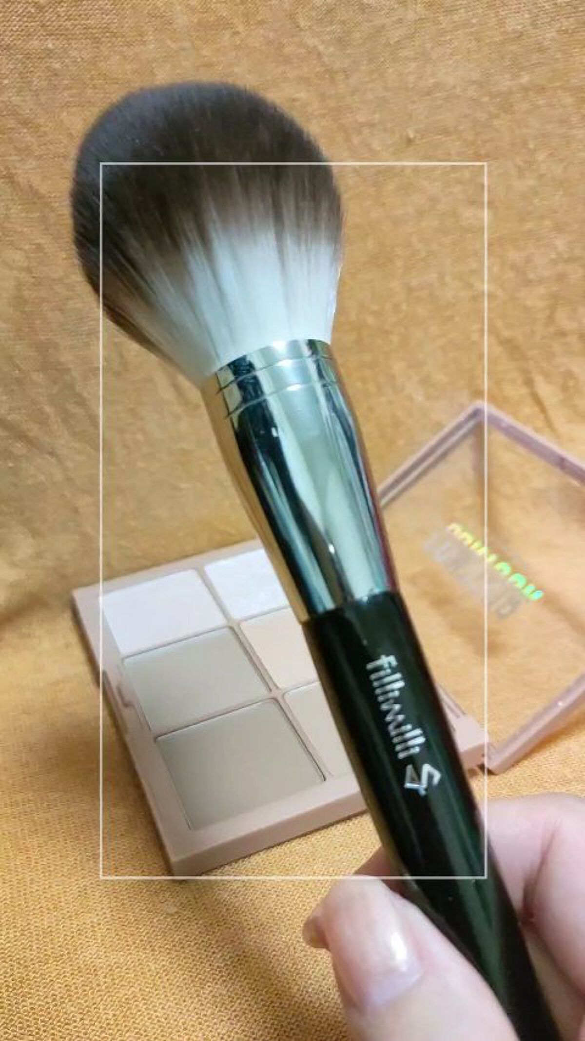 Sシルキーパウダーブラシ (M)882/fillimilli/メイクブラシの動画クチコミ3つ目