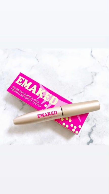 EMAKED(エマーキット)/水橋保寿堂製薬/まつげ美容液を使ったクチコミ(1枚目)