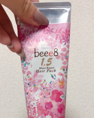 カラーキープ ヘアパック 1.5/beee8/洗い流すヘアトリートメントを使ったクチコミ（2枚目）