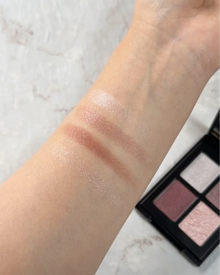 エトワルローズ 4色アイシャドウ 08 ヴィーニュ/Étoile Rose/アイシャドウパレットを使ったクチコミ（3枚目）