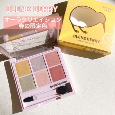 オーラクリエイション/BLEND BERRY/アイシャドウパレットを使ったクチコミ（1枚目）