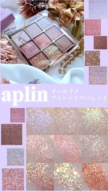 ワンピックアイシャドウパレット/APLIN/アイシャドウパレットを使ったクチコミ（1枚目）