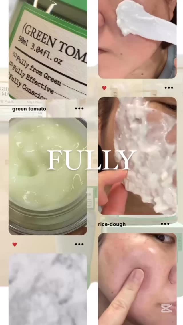 グリーントマトクリーム/FULLY/フェイスクリームの人気ショート動画