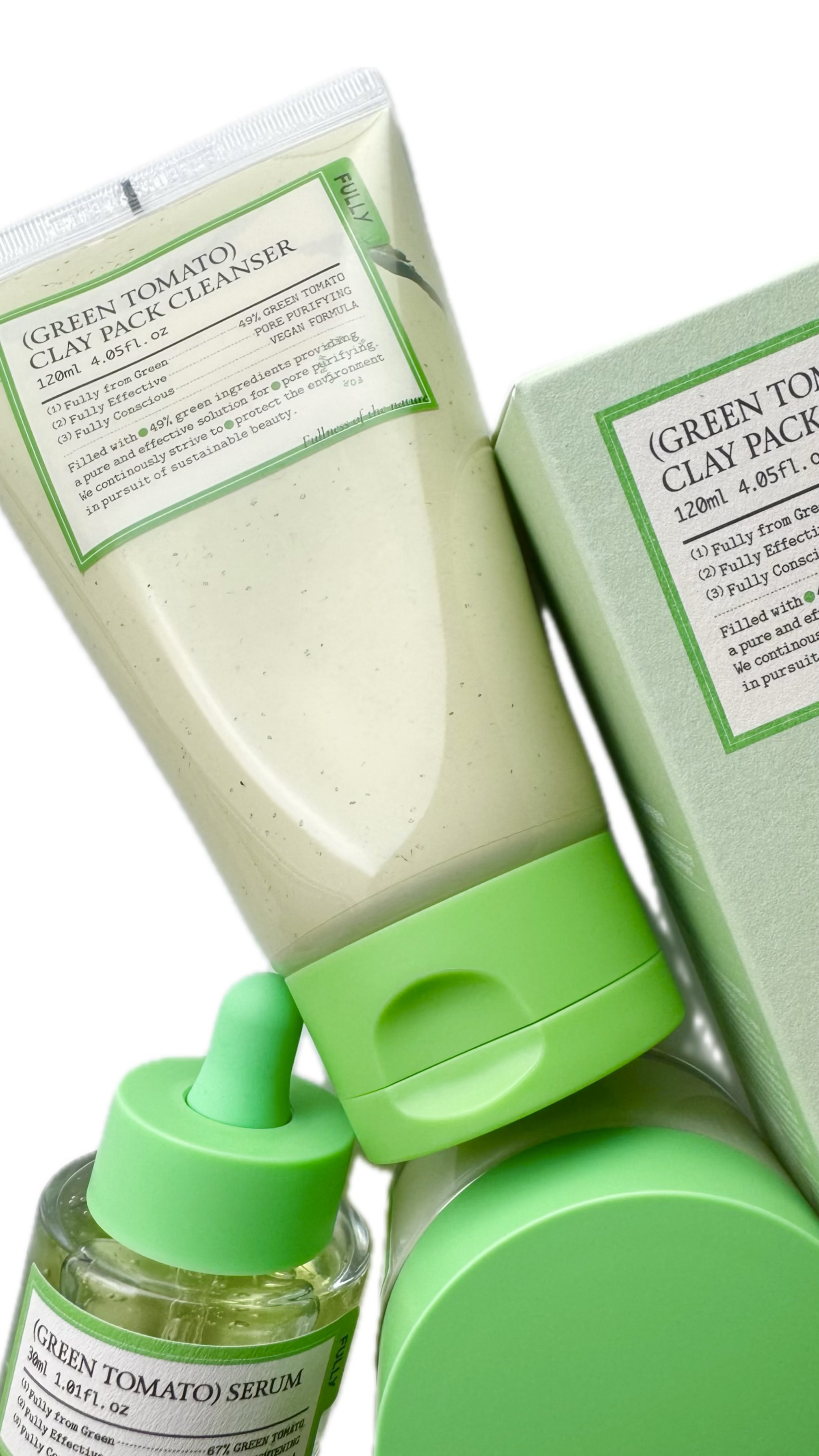 グリーントマトクレイマスククレンザー/FULLY/洗い流すパック・マスクを使ったクチコミ（1枚目）