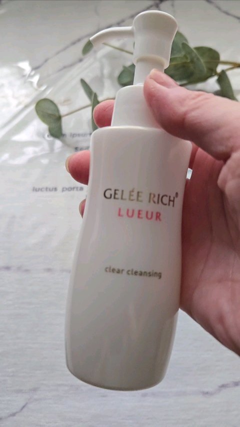 リュール クリアクレンジング/ジュレリッチ/クレンジングジェルを使ったクチコミ（1枚目）