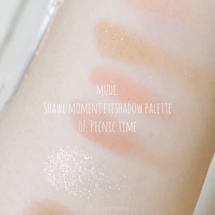 MDショールモーメント アイシャドウパレット/mude./アイシャドウパレットの動画クチコミ3つ目