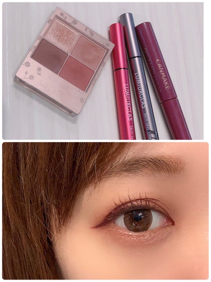 シルキースフレアイズ(マットタイプ)/キャンメイク/アイシャドウパレットの人気ショート動画