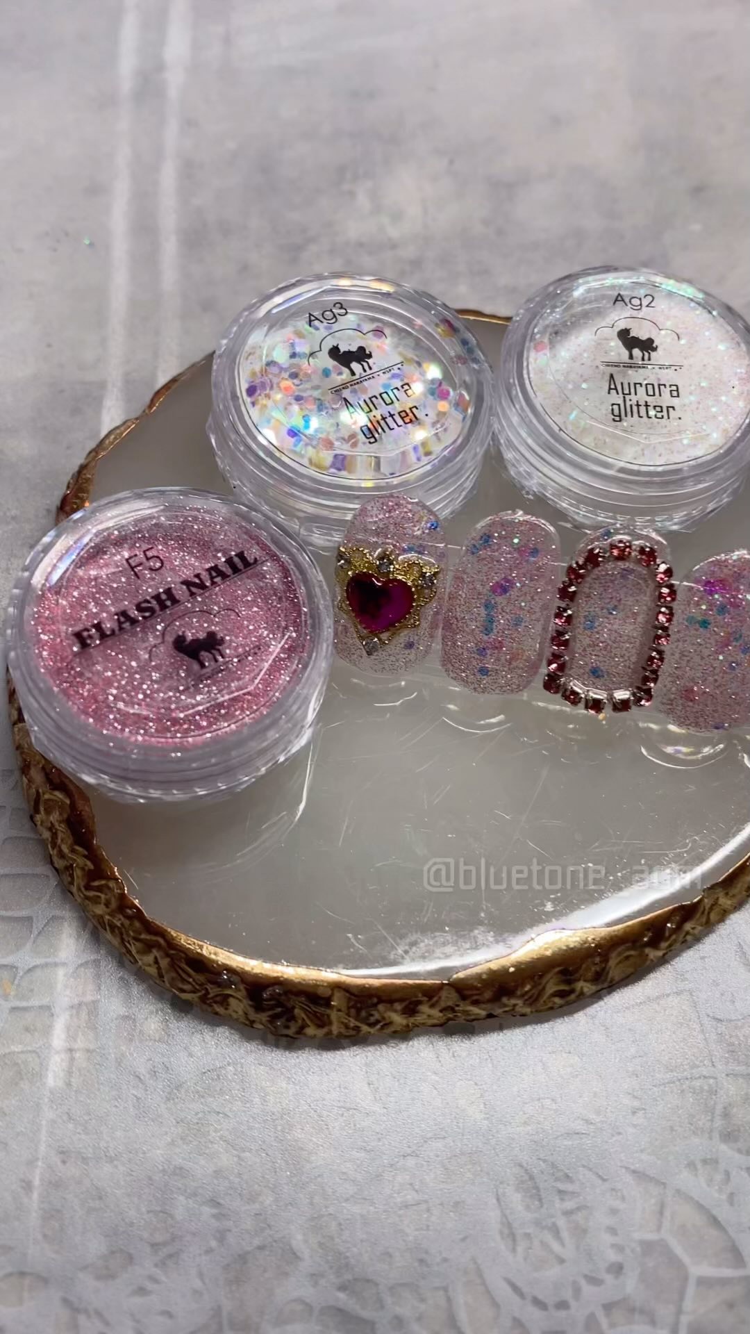 フラッシュパウダー/WSPT JAPAN/ネイル用品を使ったクチコミ（1枚目）