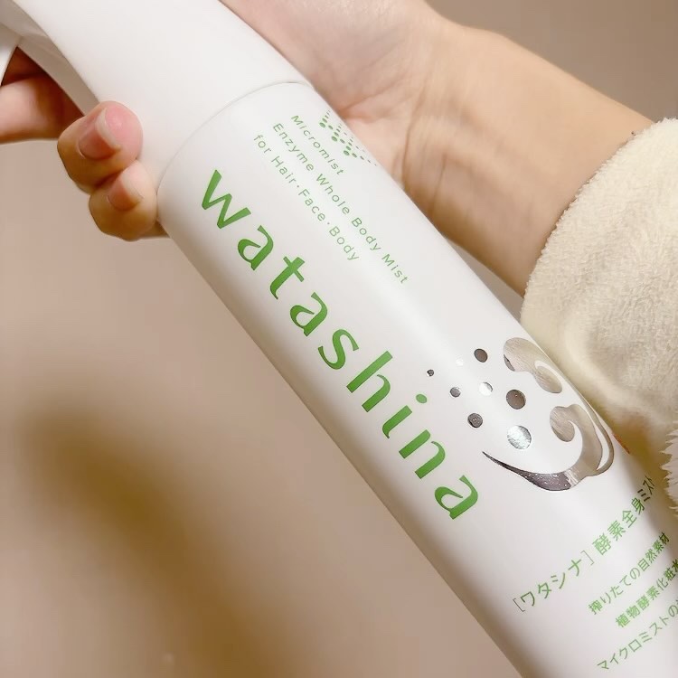 オールインワン全身酵素ミスト/Watashina/化粧水の動画クチコミ4つ目