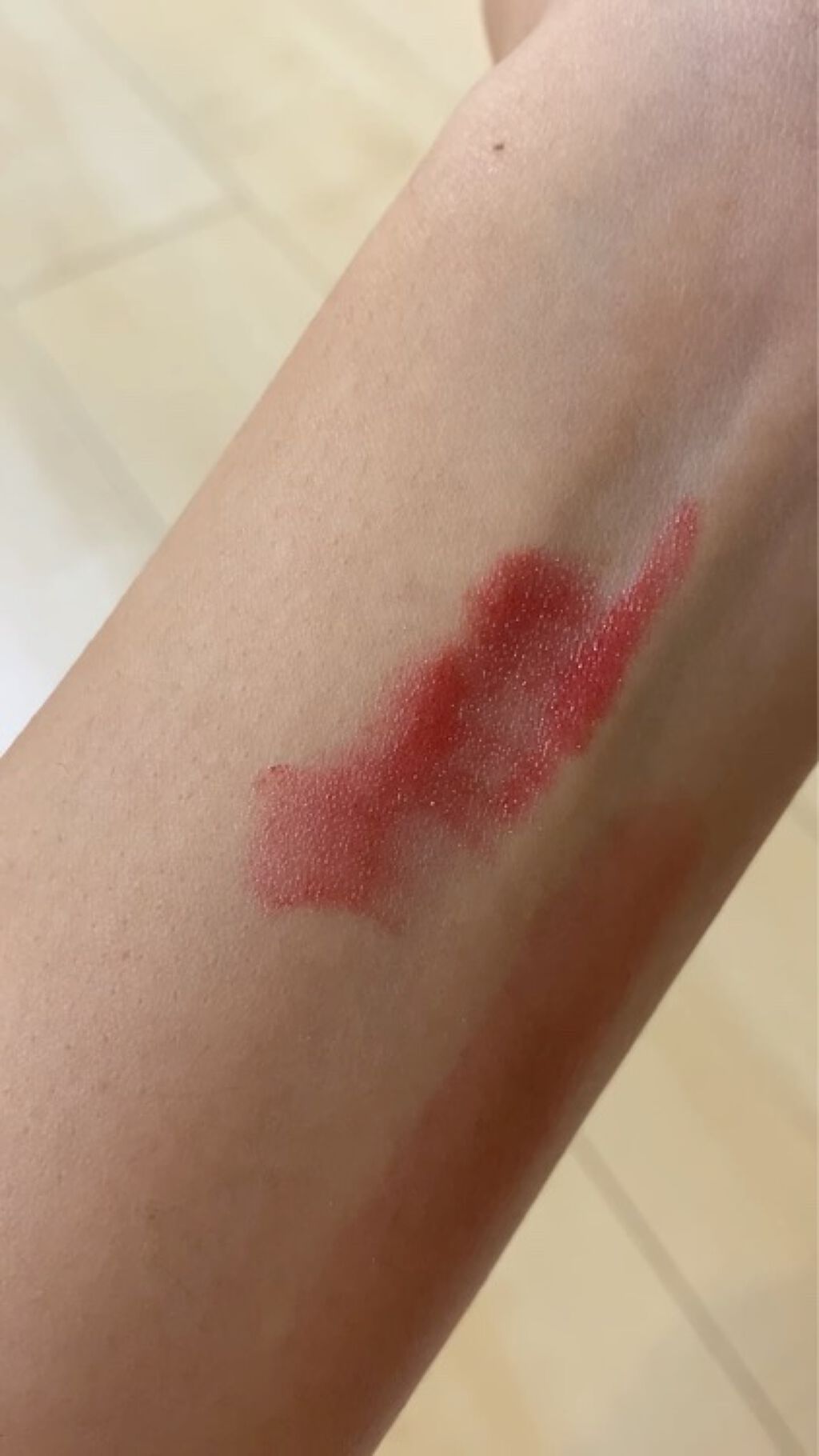 なめらか質感ひと塗りルージュ｜AUBEは落ちないのか？色持ちに関する