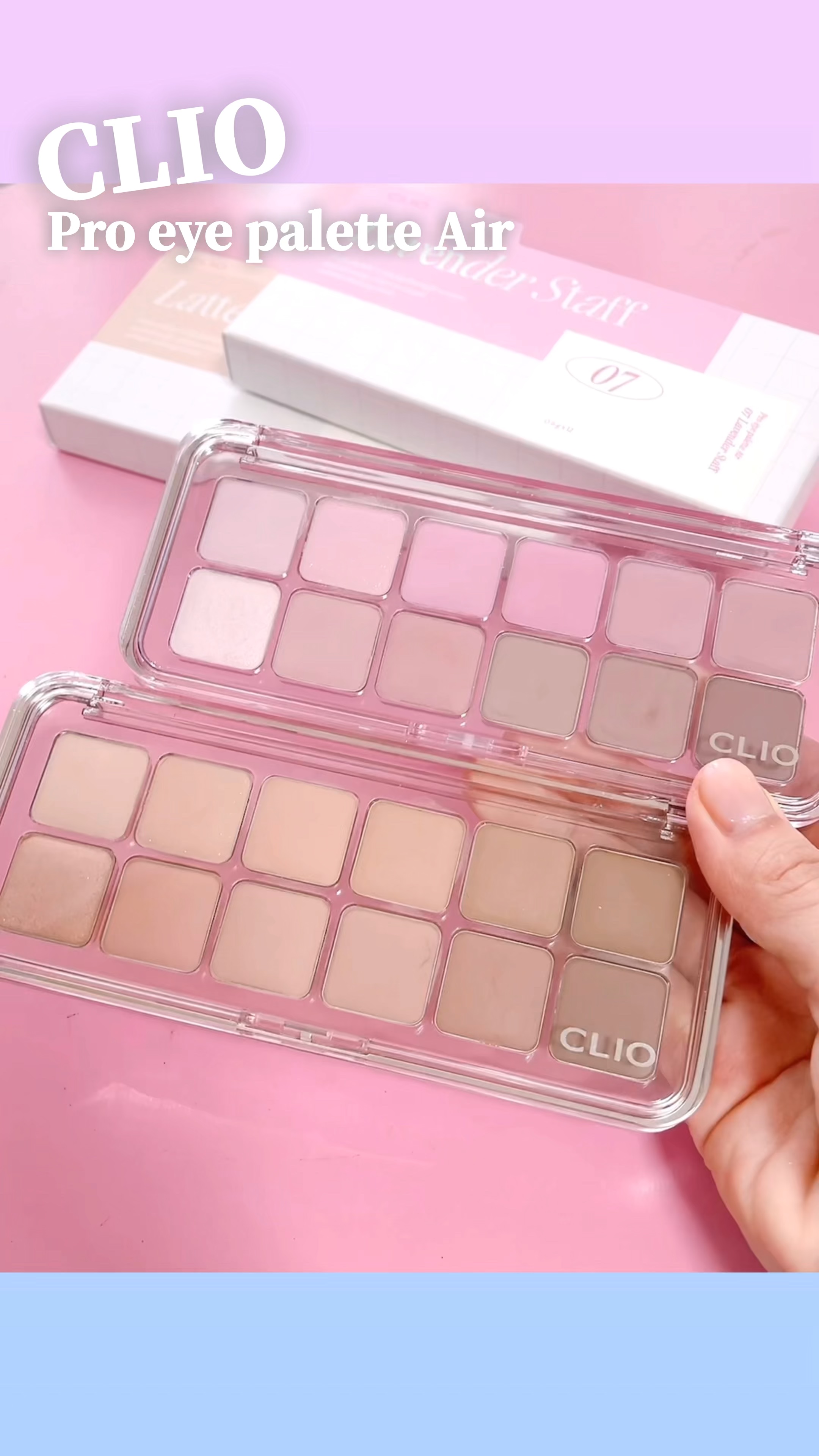 プロ アイ パレット エアー/CLIO/アイシャドウパレットを使ったクチコミ（1枚目）