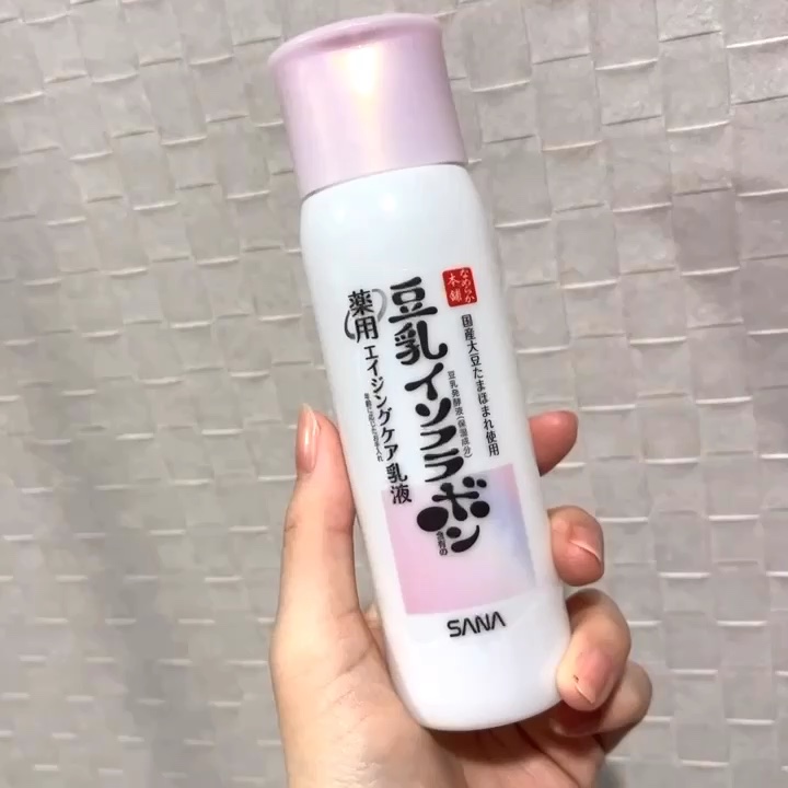 薬用リンクル乳液 ホワイト/なめらか本舗/乳液の動画クチコミ2つ目