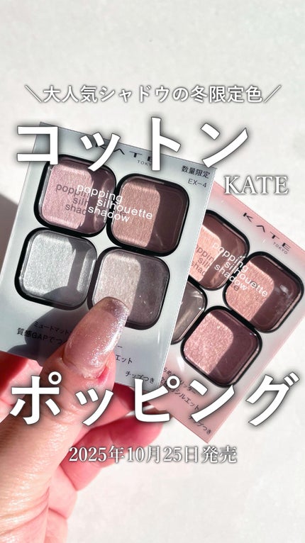 ケイト ポッピングシルエットシャドウ/KATE/アイシャドウパレットの人気ショート動画