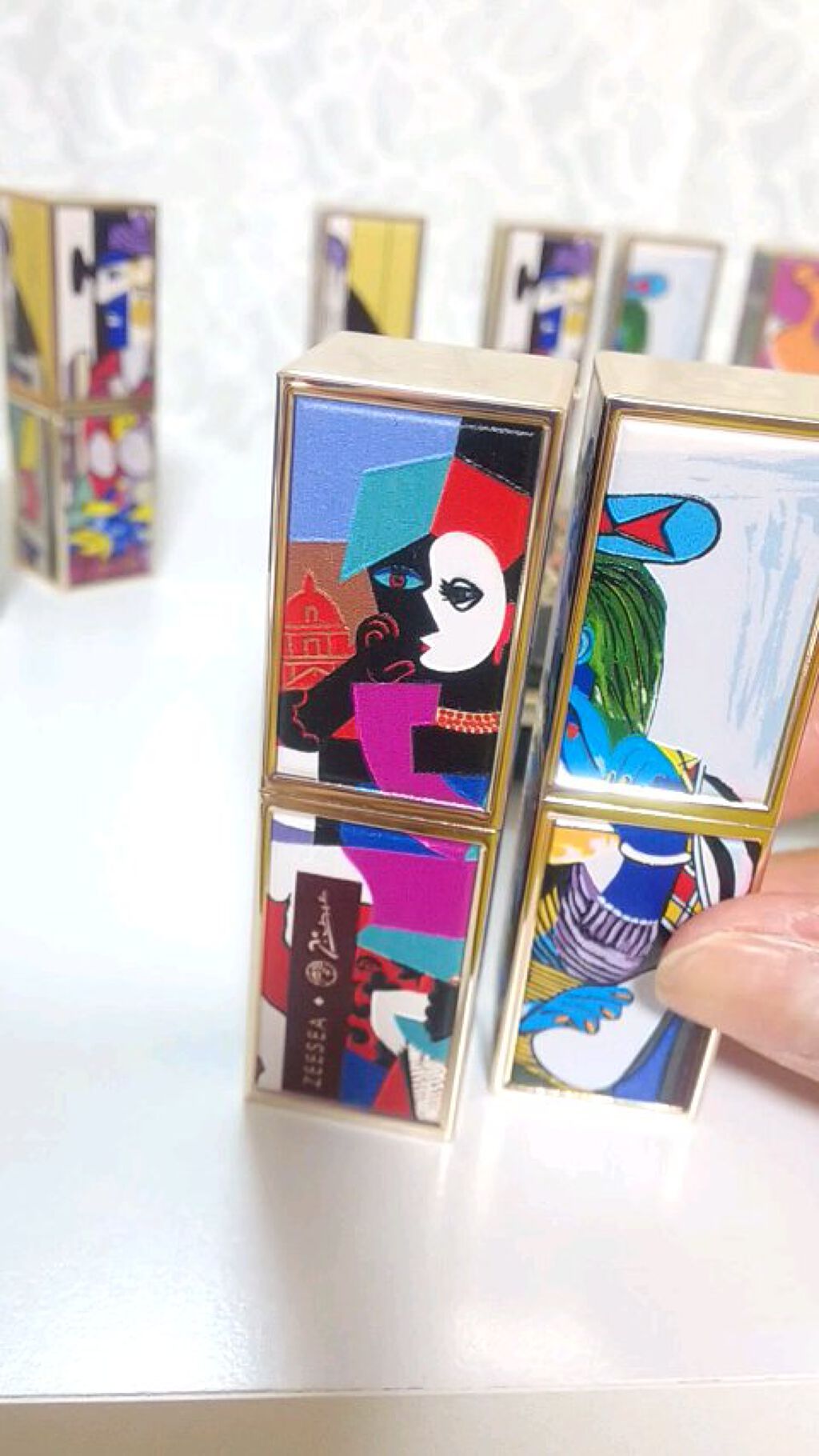 ダイヤモンドシリーズ クリーミーティント/ZEESEA/リップティントの動画クチコミ1つ目