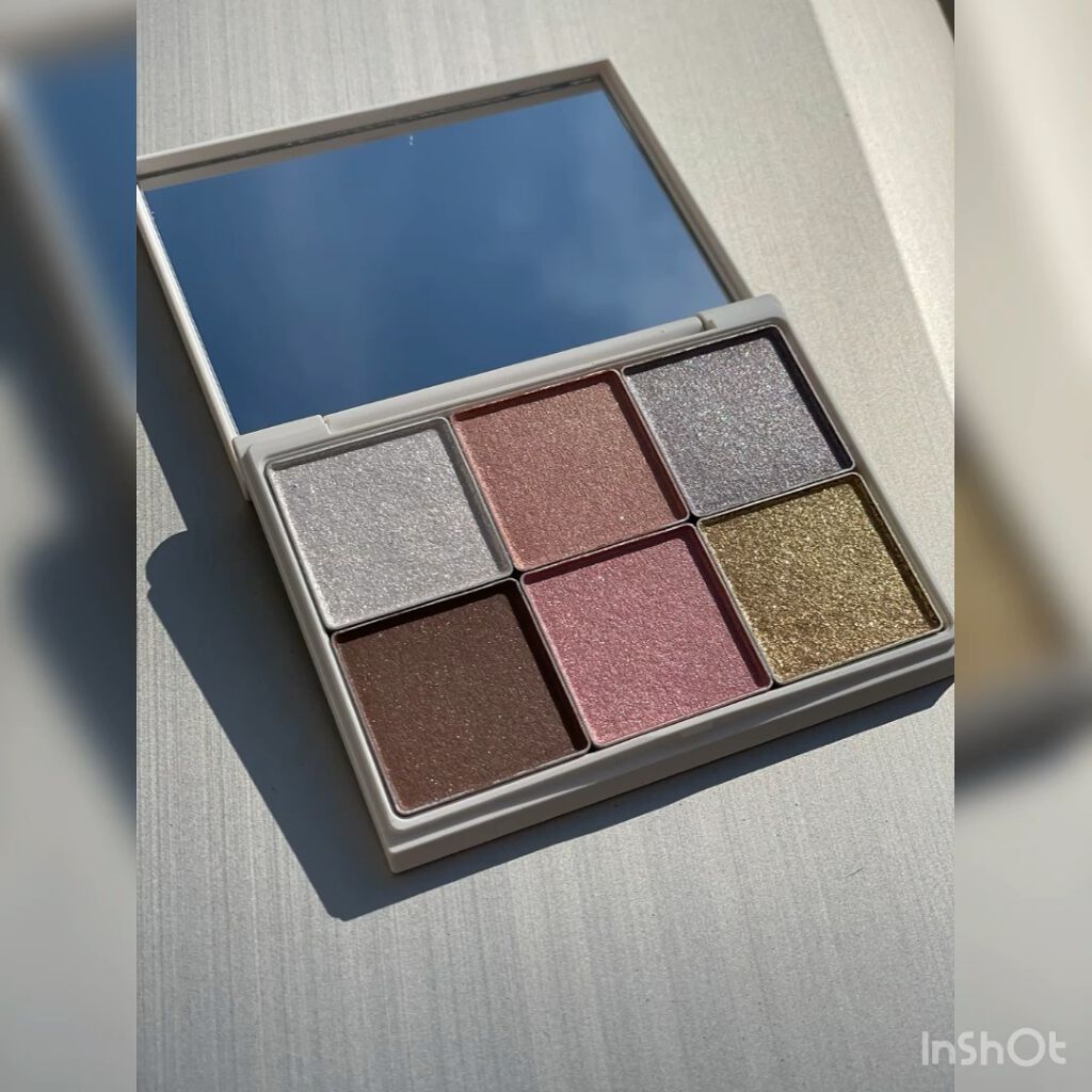 プリズマティックラスター アイシャドウパレット/RMK/アイシャドウパレットを使ったクチコミ（1枚目）