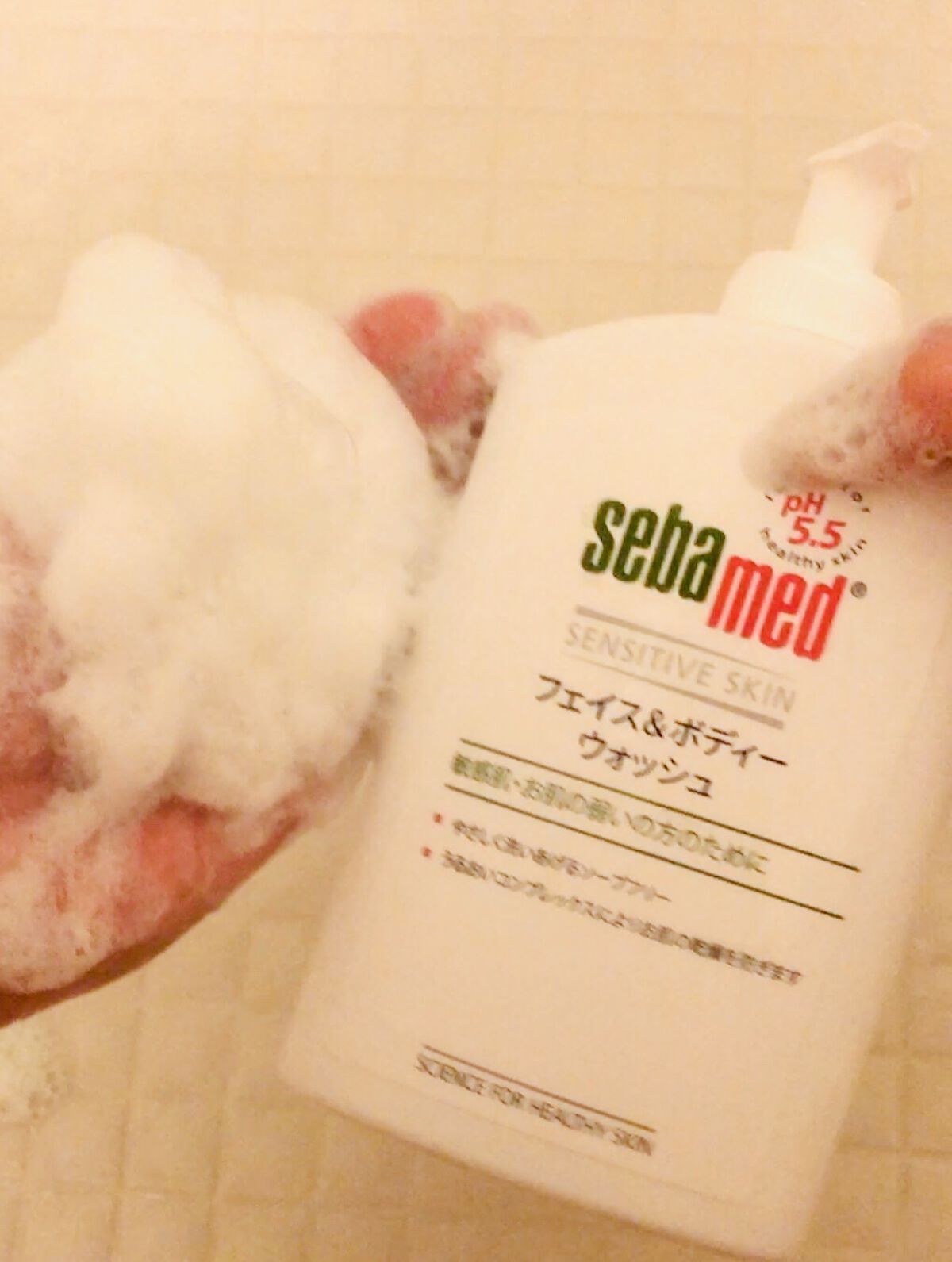 フェイス＆ボディウォッシュ/セバメド/ボディソープの動画クチコミ1つ目