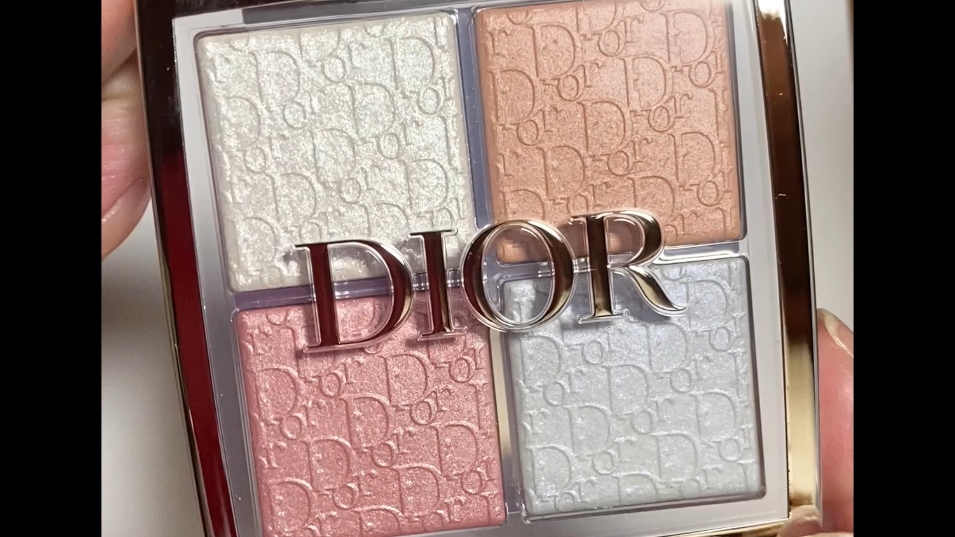 ディオール バックステージ フェイス グロウ パレット/Dior/ハイライトを使ったクチコミ（1枚目）