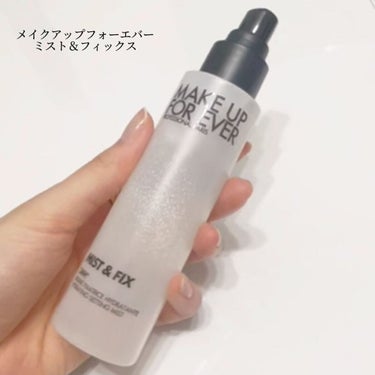 ミスト＆フィックス/MAKE UP FOR EVER/ミスト状化粧水を使ったクチコミ（3枚目）