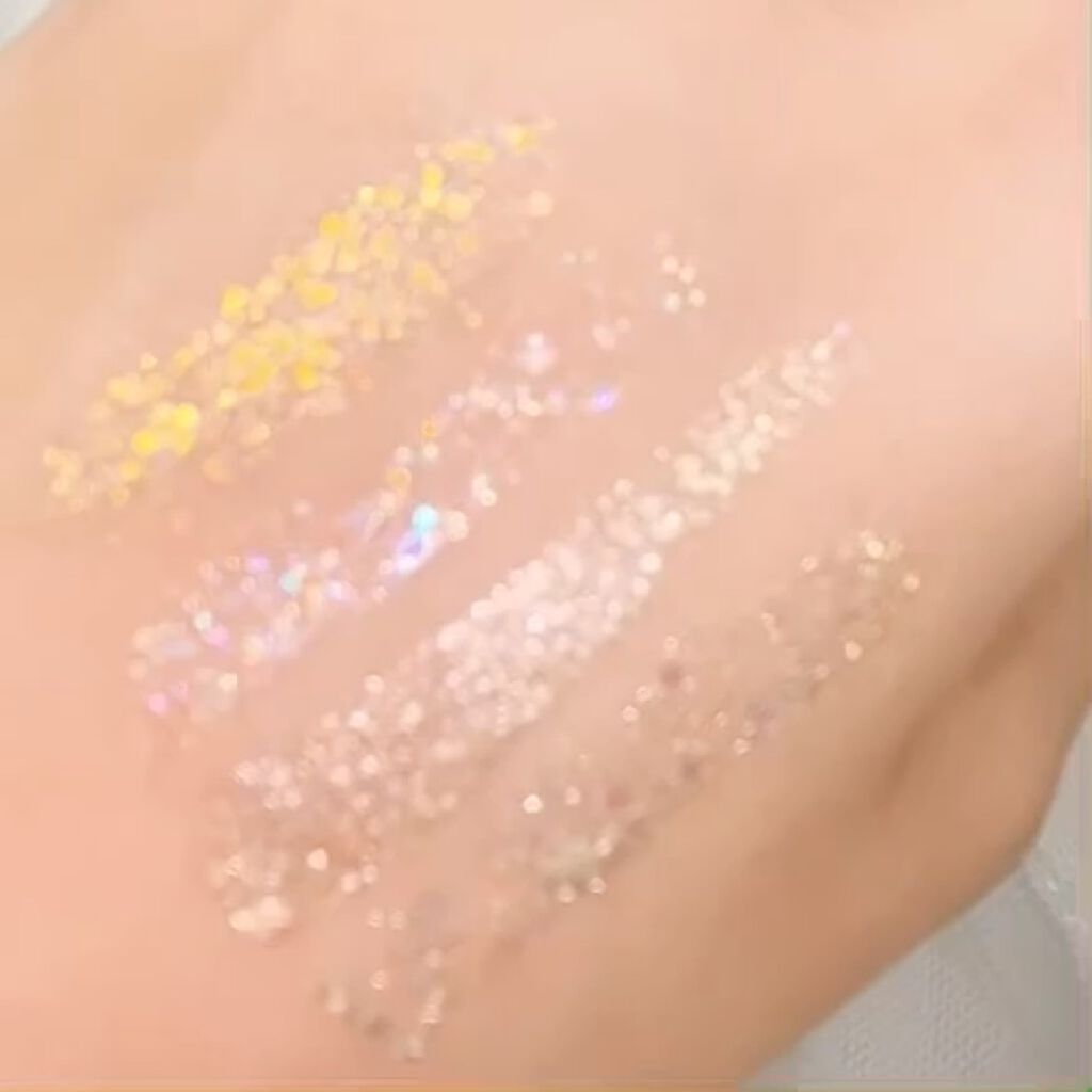 MD ドリーミーグリッター/mude./グリッターを使ったクチコミ（3枚目）