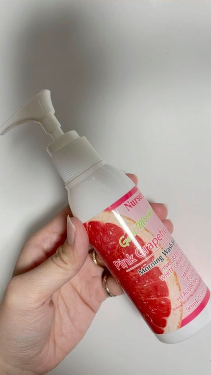 モーニングウォッシュジェリー ピンクグレープフルーツ/Nursery(ナーセリー)/その他洗顔料の人気ショート動画