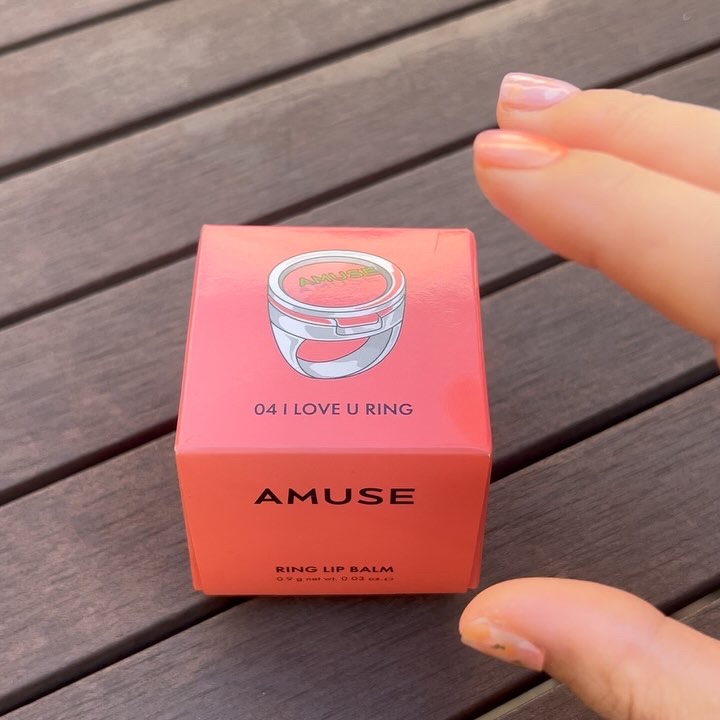 リングリップバーム/AMUSE/口紅の動画クチコミ3つ目