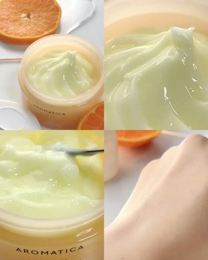 グロービタグットナイトクリーム/AROMATICA/フェイスクリームを使ったクチコミ（3枚目）