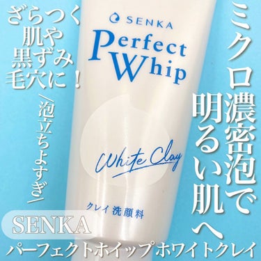 パーフェクトホワイトクレイ/SENKA（専科）/洗顔フォームの動画クチコミ4つ目