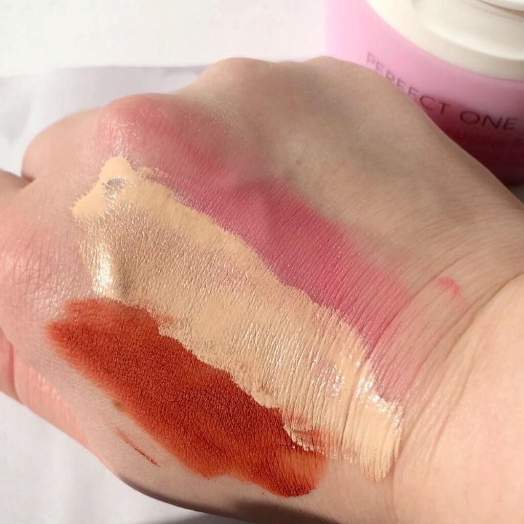 パーフェクトワンフォーカス スムースウォータリージェル ピュア/PERFECT ONE  FOCUS/オールインワン化粧品を使ったクチコミ（3枚目）