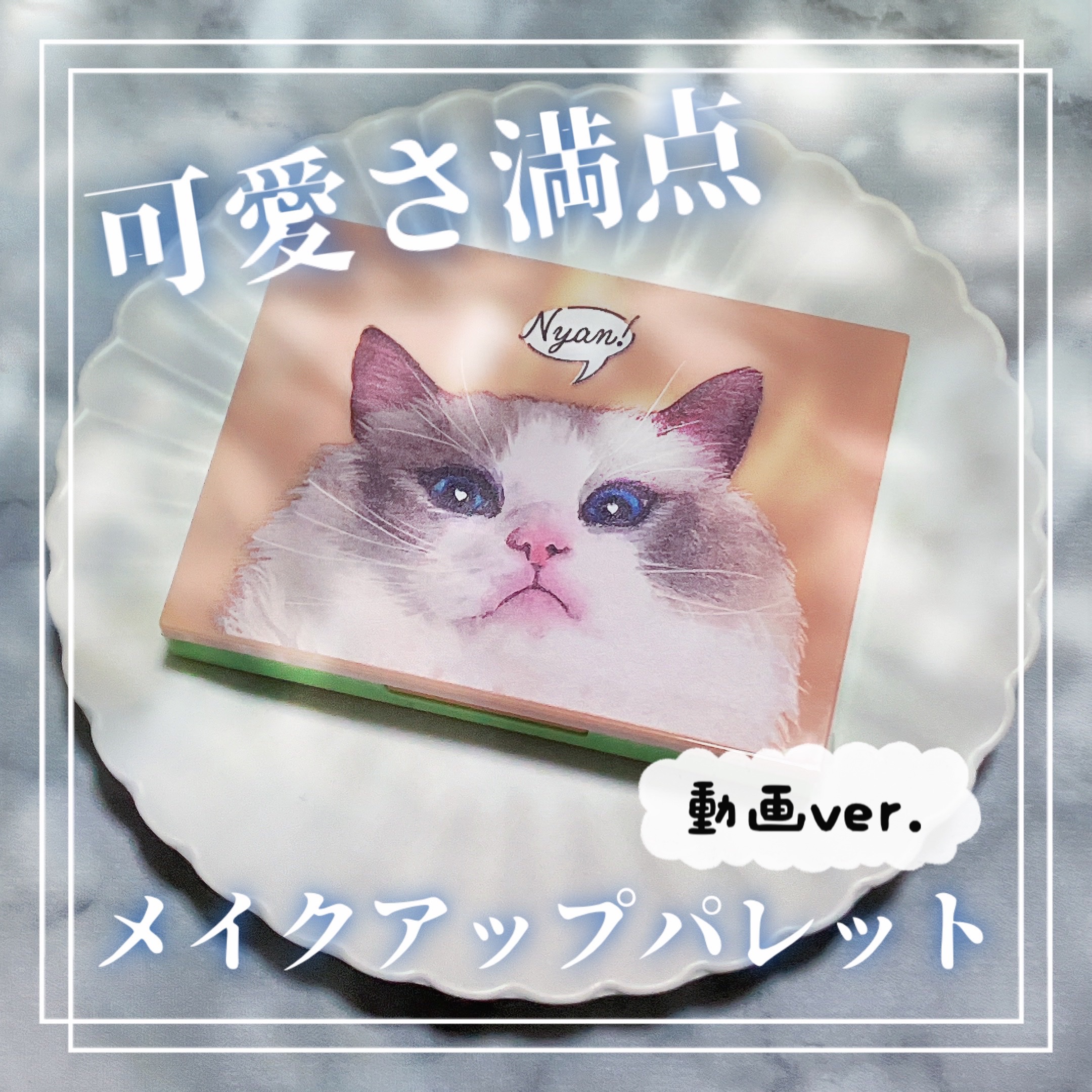 Mary’s 猫のチョコレートみたいなメイクアップパレットBOOK/宝島社/パウダーアイシャドウの動画クチコミ2つ目