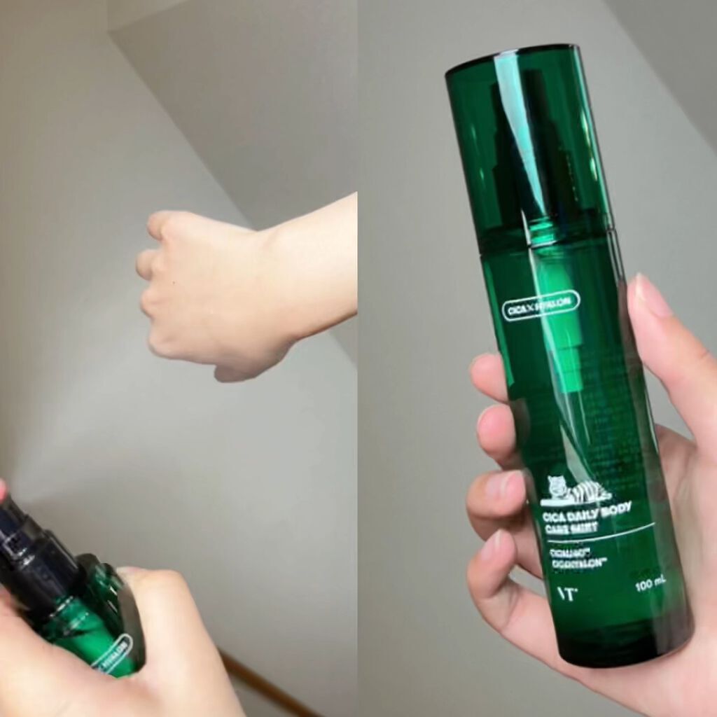 CICA デイリーボディケアミスト/VT/ボディローションを使ったクチコミ（1枚目）