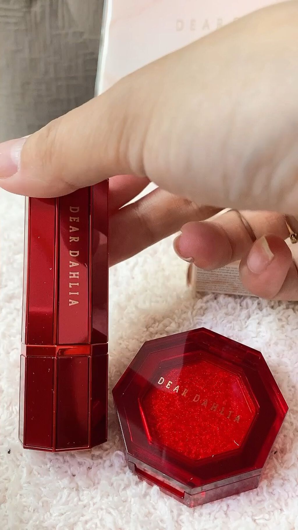リップパラダイスシアーデューリップスティック/DEAR DAHLIA/口紅を使ったクチコミ（1枚目）