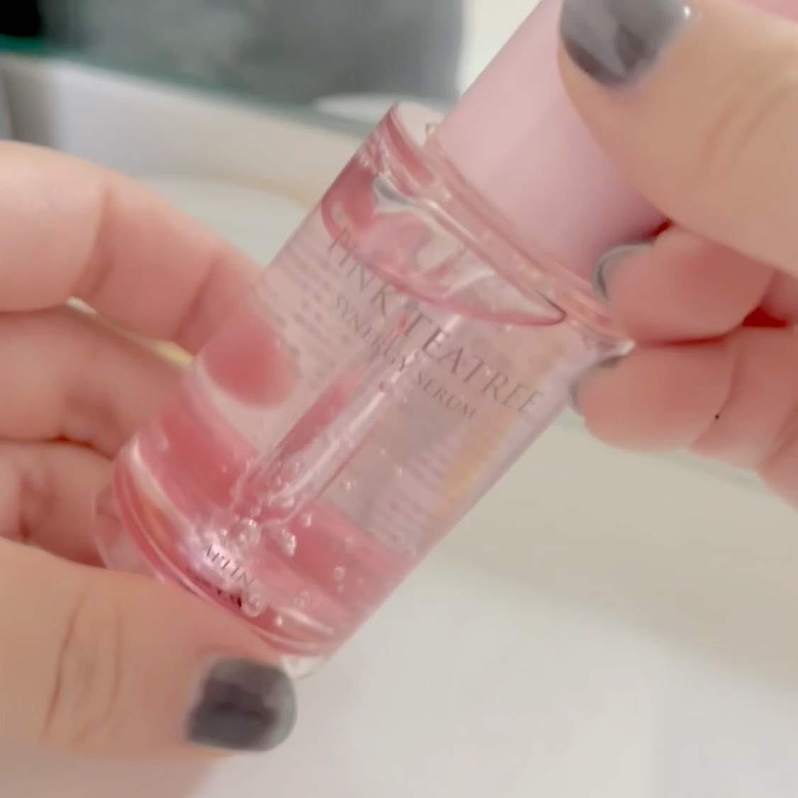 ピンクティーツリーシナジーセラム/APLIN/美容液を使ったクチコミ（2枚目）